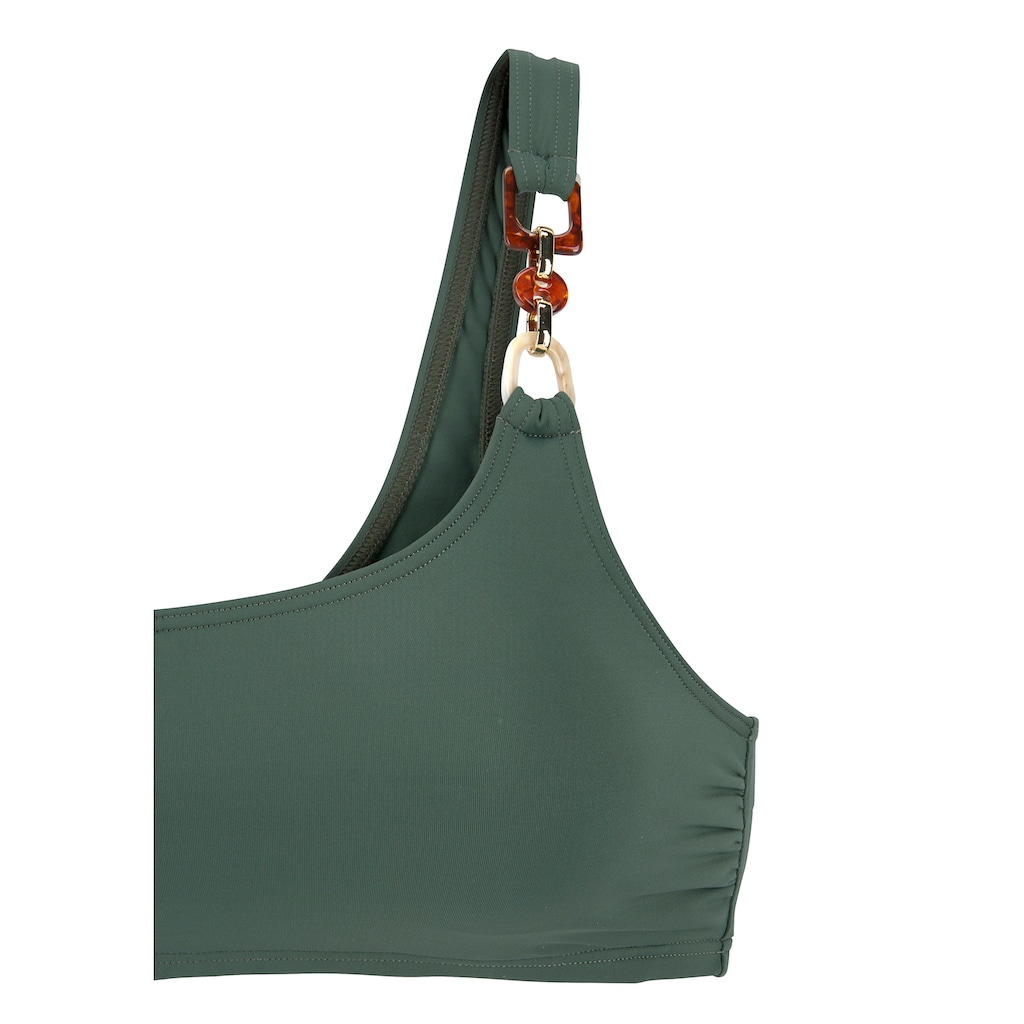 LASCANA Bustier-Bikini-Top »Yves«, mit elegantem Schmuckdekor