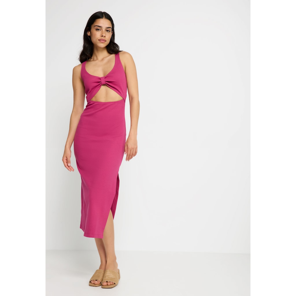 LSCN by LASCANA Midikleid, aus weicher Rippware